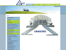 Tablet Screenshot of grandro.pl